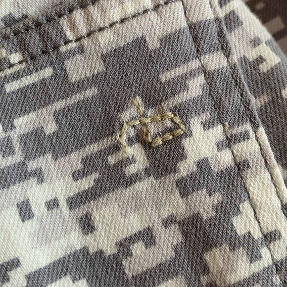 Rag & Bone Grey Digital Camo Skinny Jeans 27 - Picture 7 of 8